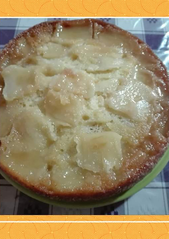 Una foto de Torta invertida de Manzana 🍏