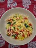 Cous cous con verdure e zafferano