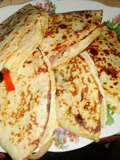 صورة لوصفة كريب الشاورما 🐔