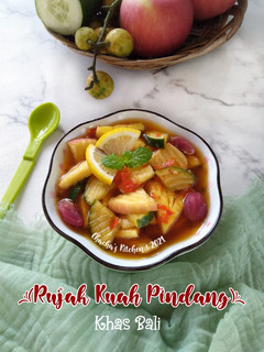 Foto resep Rujak Kuah Pindang Khas Bali