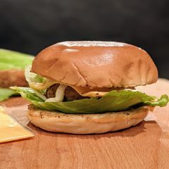 A picture of Healthy Vegan Burger.