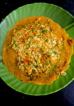 A picture of Besan Paneer Chila.