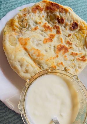 পনির ভূর্জী স্টাফড রুটি(Paneer bhurji stuffed roti recipe in bengali) রেসিপির প্রধান ছবি