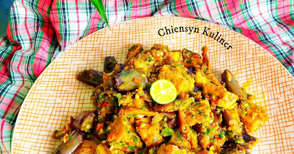 Resep Terong Ungu Sambal Hijau Teri Jengki Oleh Chiensyn Kuliner Cookpad