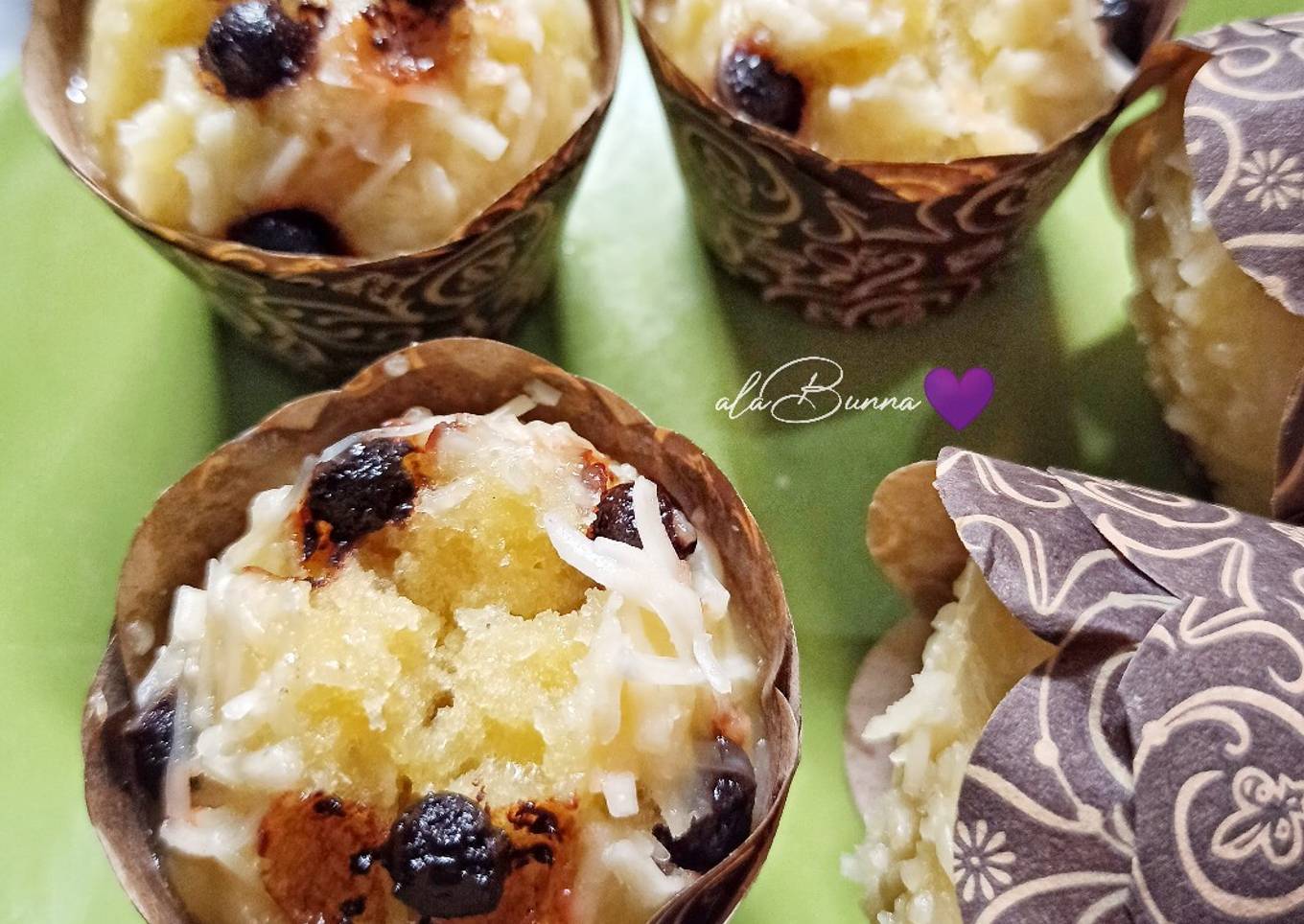 Muffin Keju Chocochips Kukus