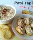 Paté rápido de atún y anchoas
