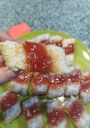 Una foto de Tiritas de membrillo