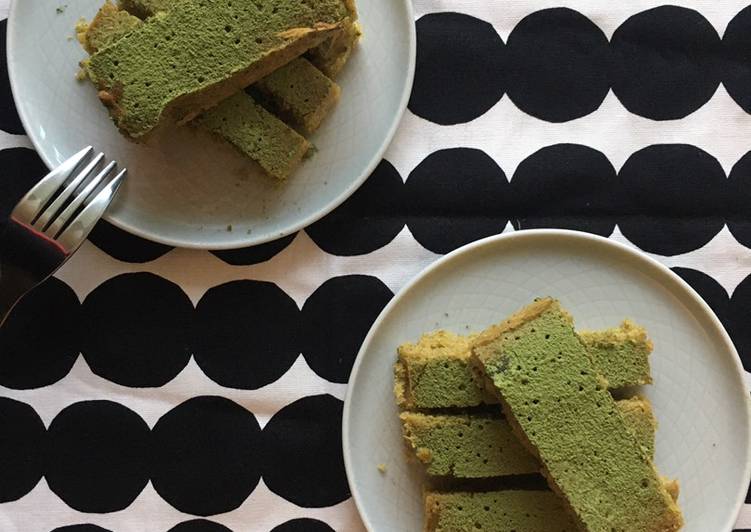 Recipe: Tasty Matcha pound cake 🍵