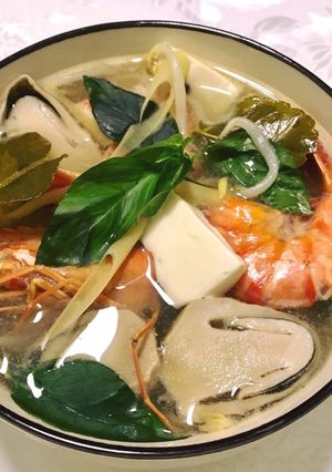Hình của món Canh Tomyum.