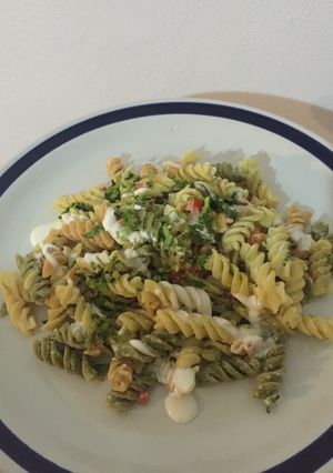 Una foto de Pasta Tricolor