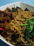 Lamian black sauce