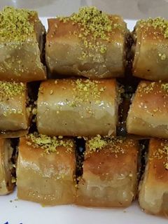 صورة لوصفة بقلاوة بالمكسرات 😋