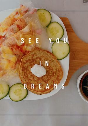 Hình của món Pancake yến mạch và bánh tráng nướng bằng chảo giảm cân.