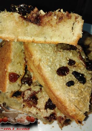 A picture of Banana cake(local baking).