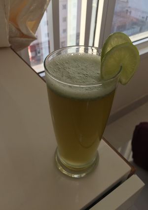 صورة لوصفة عصير (ليمون+نعناع) طازج 🍋🍹