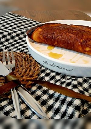 عکسی از دستور سوفله پفکی ساده و خوشمزه 😋👌