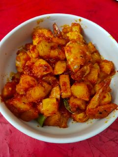 Foto resep Sambal goreng kentang udang