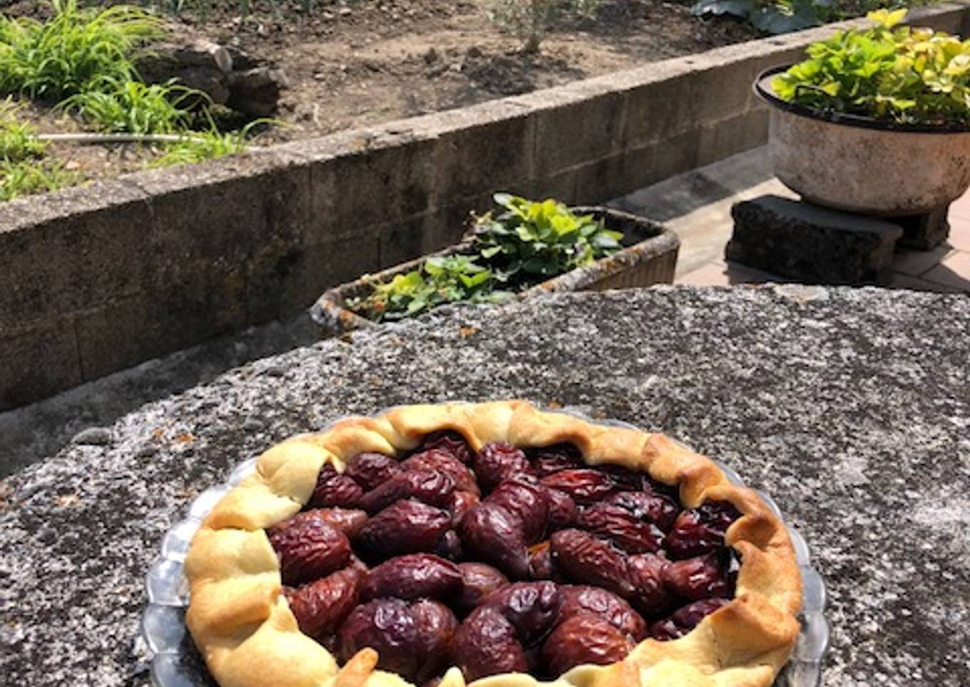 Tarte aux prunes