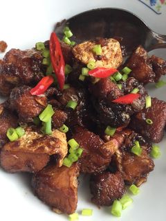 Foto resep Ikan kering masak asam (masakan khas banjar)/ iwak karing masak asam