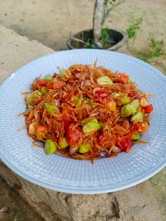 Foto resep Sambal Iris Rebon Petai