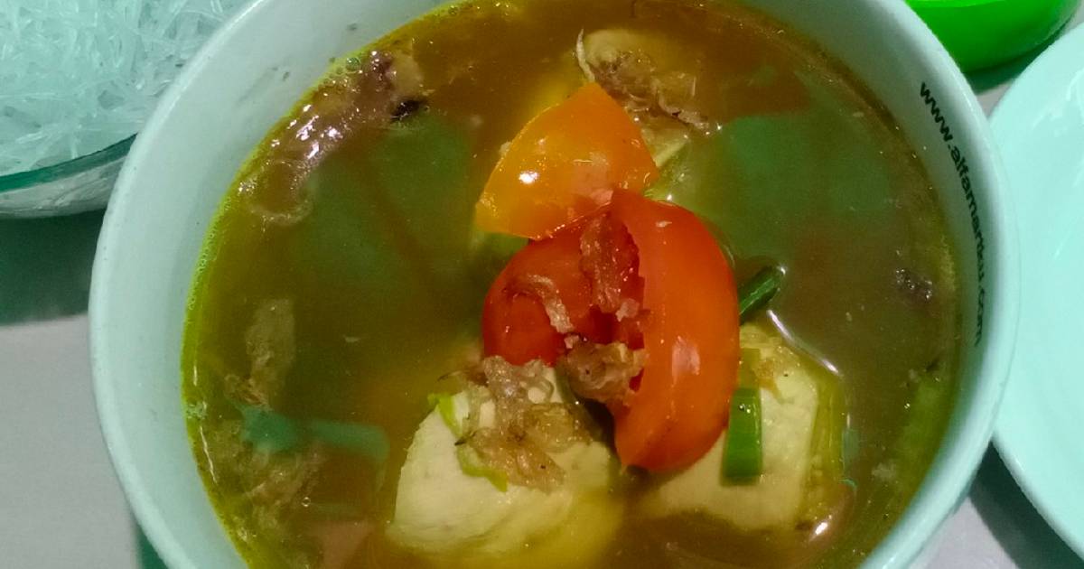 Resep Soto Ayam Kuah Kuning Oleh Chef Muna Cookpad