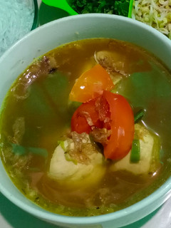 Foto resep Soto ayam Kuah kuning
