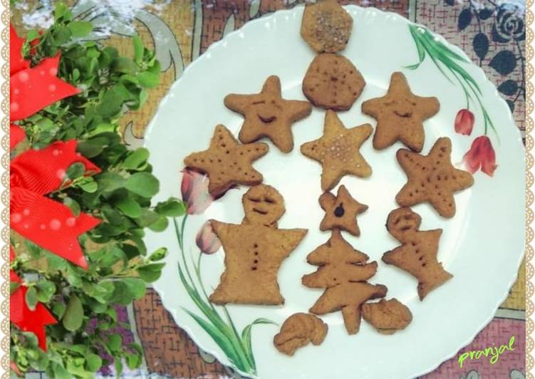 Steps to Prepare Homemade Eggless Christmas Cookies