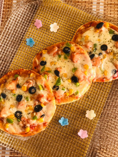 A picture of Pancake 🥞pizza.