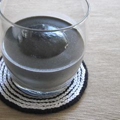A picture of Black Sesame Panna Cotta.