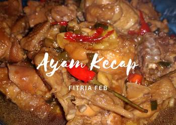 Resep Baru 38. Ayam Kecap Lunak Ala Warung