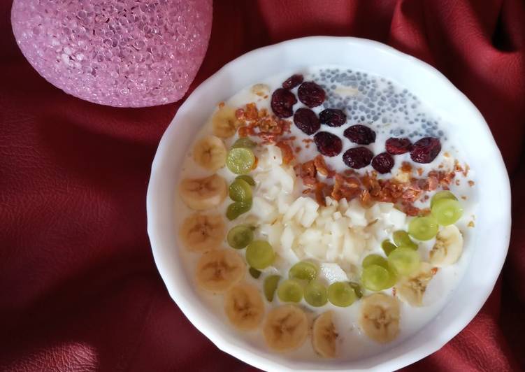 Recipe: at dinner Fresh cream custard