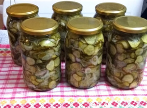 Svéd uborka (csalamádé) recept fotója