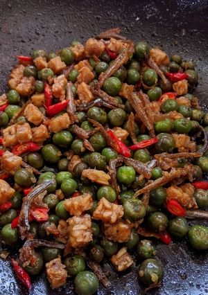 Foto resep Tumis leunca, tempe, teri