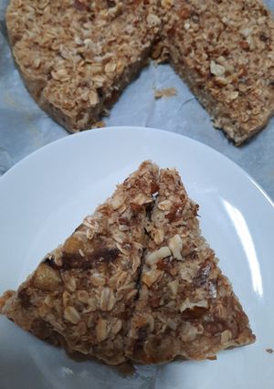 無負擔燕麥堅果餅 的食譜成品照片