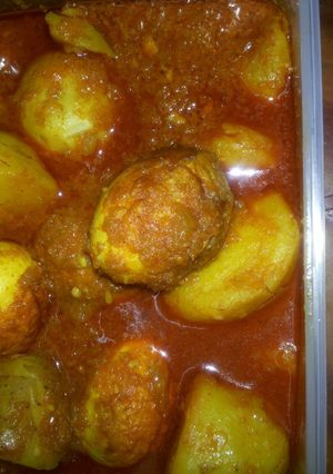 ডিমের কষা রেসিপির প্রধান ছবি