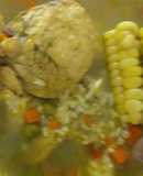 Aguadito de Pollo a lo Carmelita