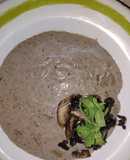Crema de champiñones