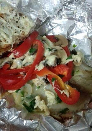 Una foto de Filete de pescado empapelado.😊