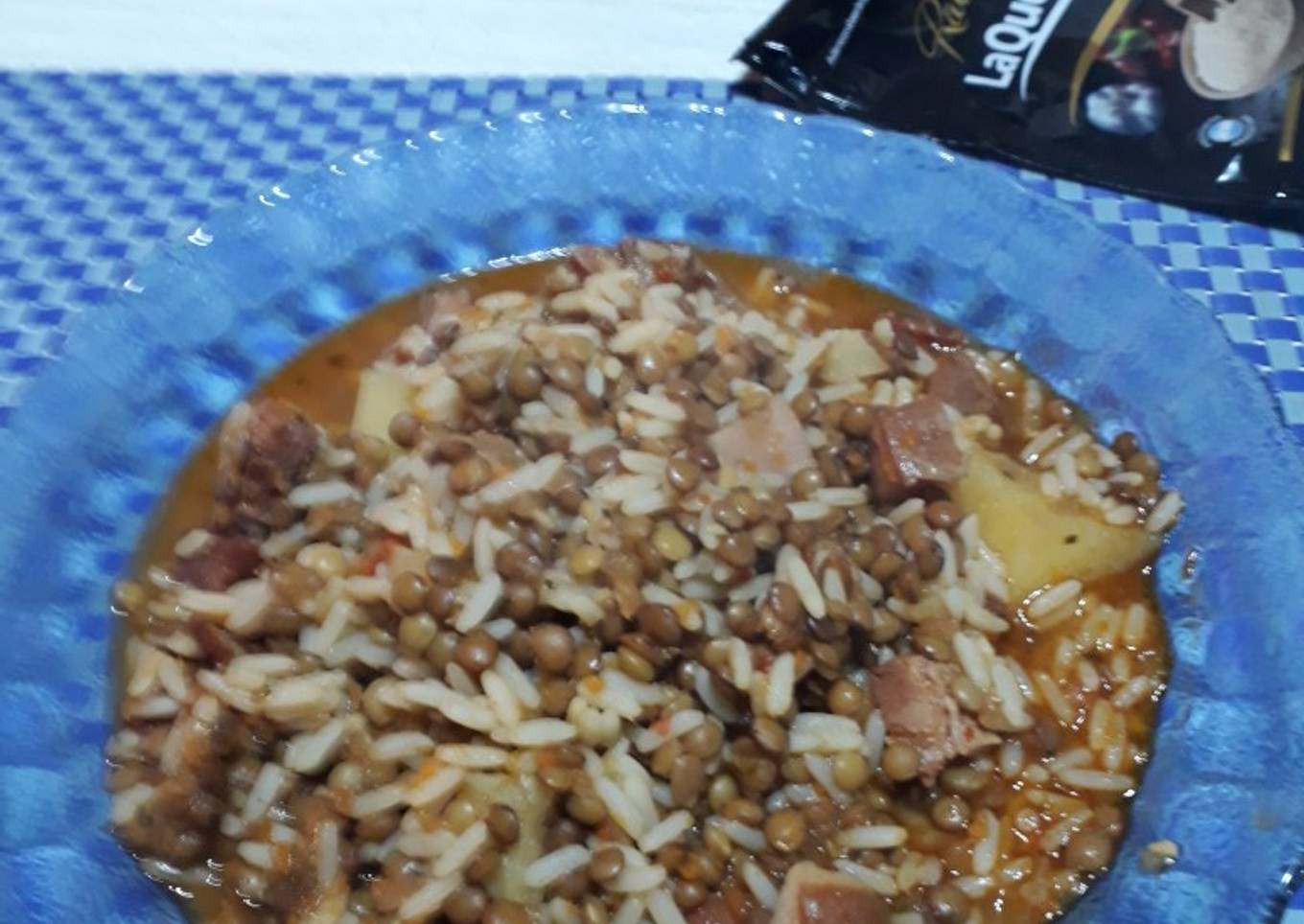 Guiso de lentejas. Grace