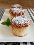 Muffins de coco y dulce de leche