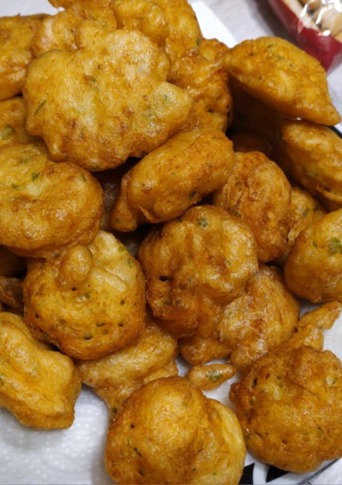 Una foto de Tortillitas de bacalao