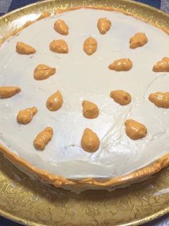 صورة لوصفة كيكة الجزر