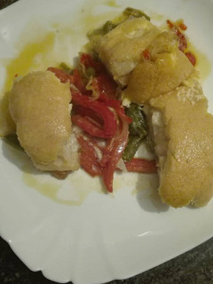 Una foto de Bacalao a la muselina a mi manera