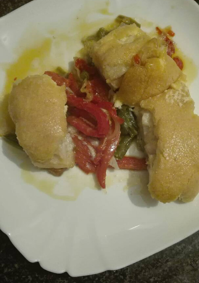 Una foto de Bacalao a la muselina a mi manera
