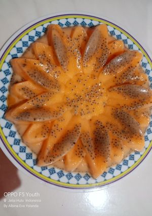 Foto resep Pudding mangga selasih