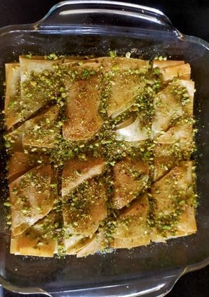 A picture of Baklava.