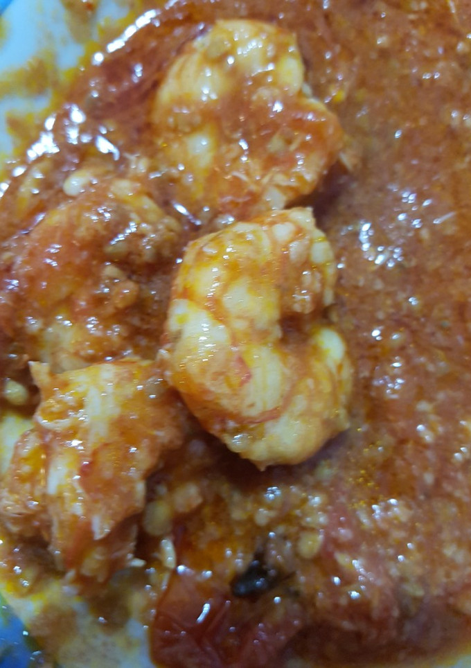 Una foto de Gambas al ajillo a mi manera