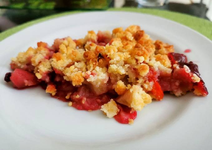 🍏Crumble aux fruits !! 🍑