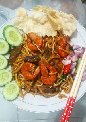 Foto resep Mie Aceh ala urang Sunda 😎