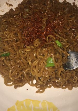 صورة لوصفة اندومي 😋